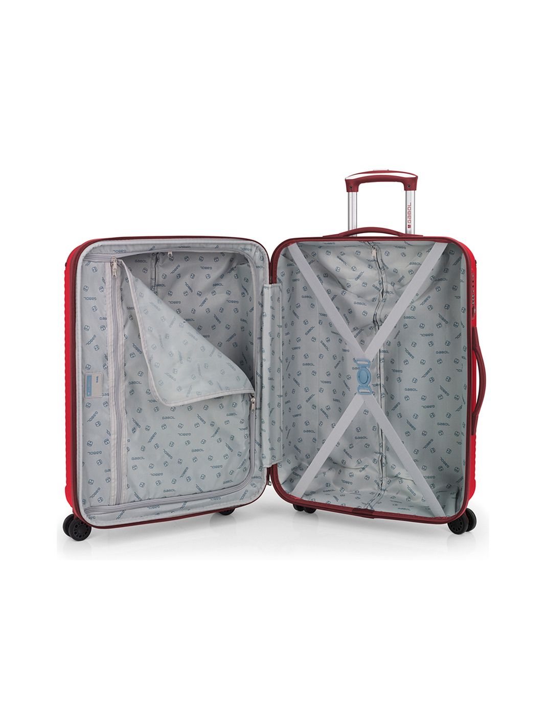 Gabol Balance XP 4 ruote Set di valigie 3 pezzi espandibile Gabol Balance XP 4 ruote Set di valigie 3 pezzi espandibile