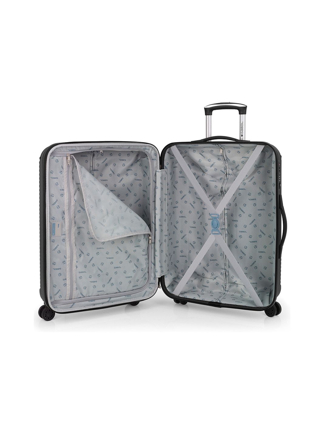 Gabol Balance XP 4 ruote Set di valigie 3 pezzi espandibile Gabol Balance XP 4 ruote Set di valigie 3 pezzi espandibile
