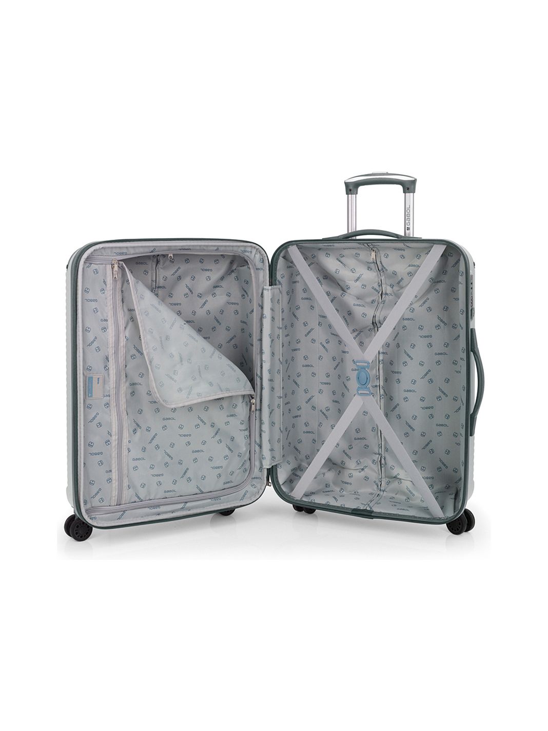 Gabol Balance XP 4 ruote Set di valigie 3 pezzi espandibile Gabol Balance XP 4 ruote Set di valigie 3 pezzi espandibile