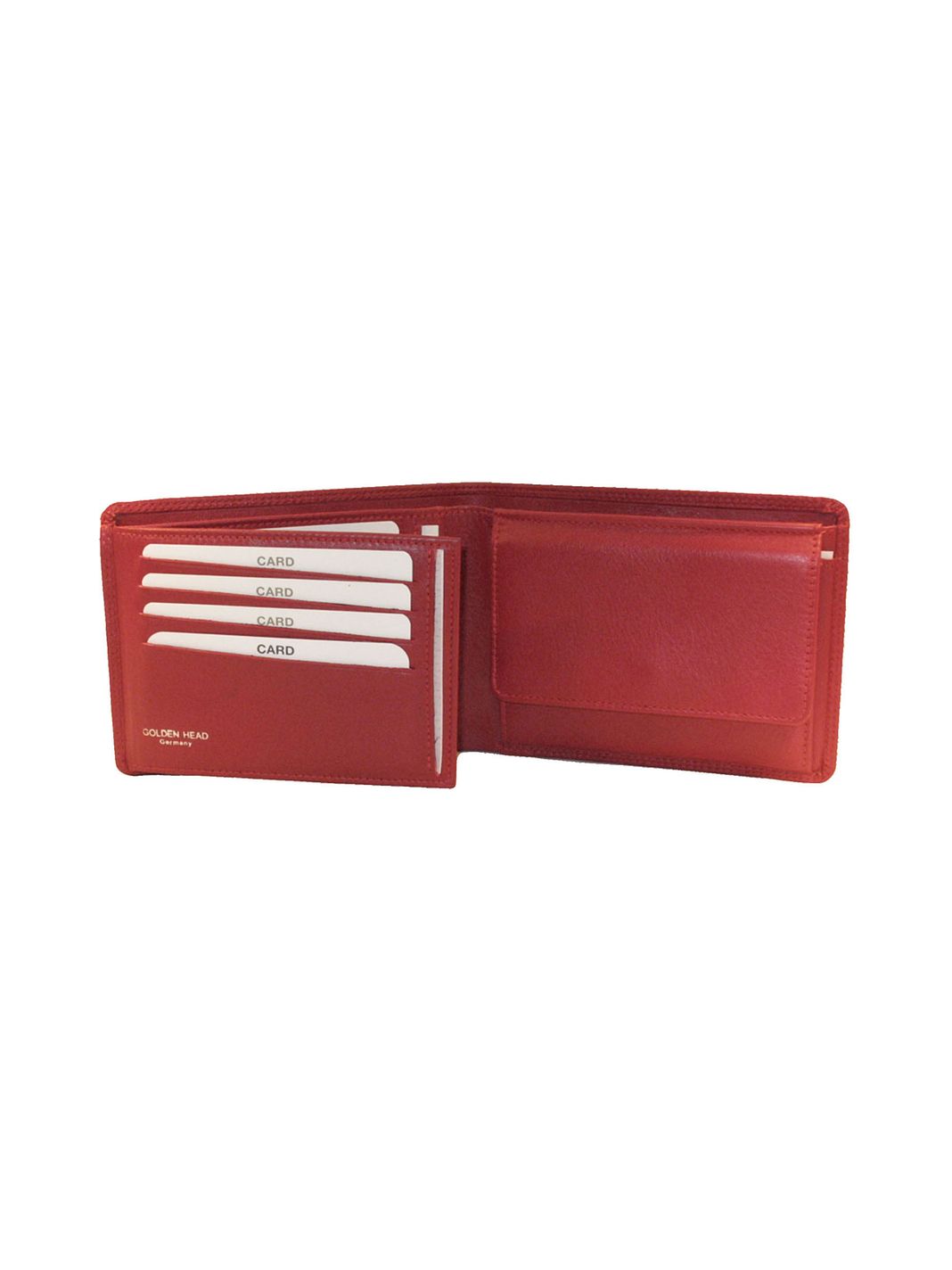 Golden Head Polo Portafoglio Protezione RFID Vera Pelle 12.5 cm Golden Head Polo Portafoglio Protezione RFID Vera Pelle 12.5 cm