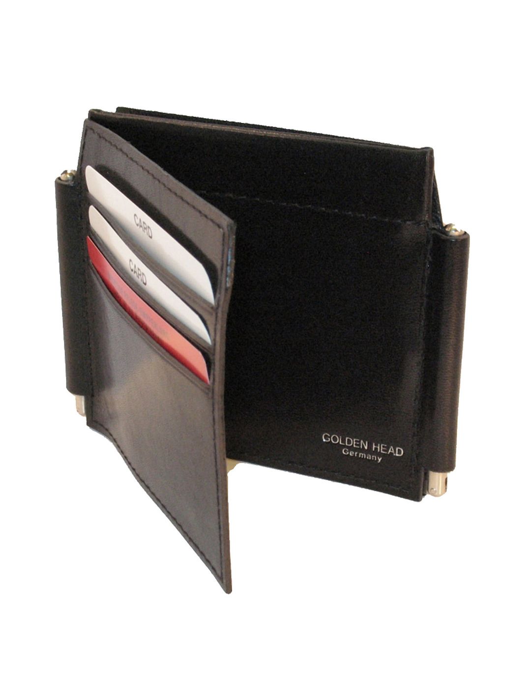 Golden Head Colorado Portafoglio Protezione RFID Vera Pelle 11 cm Golden Head Colorado Portafoglio Protezione RFID Vera Pelle 11 cm