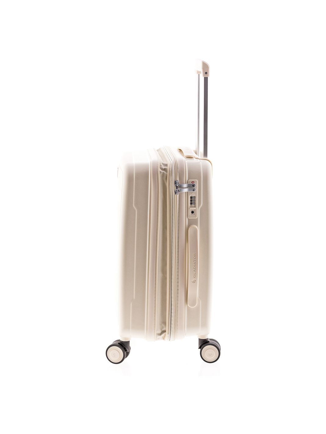 Gladiator 3500 4 ruedas Maleta de cabina 55 cm Con asa expansible