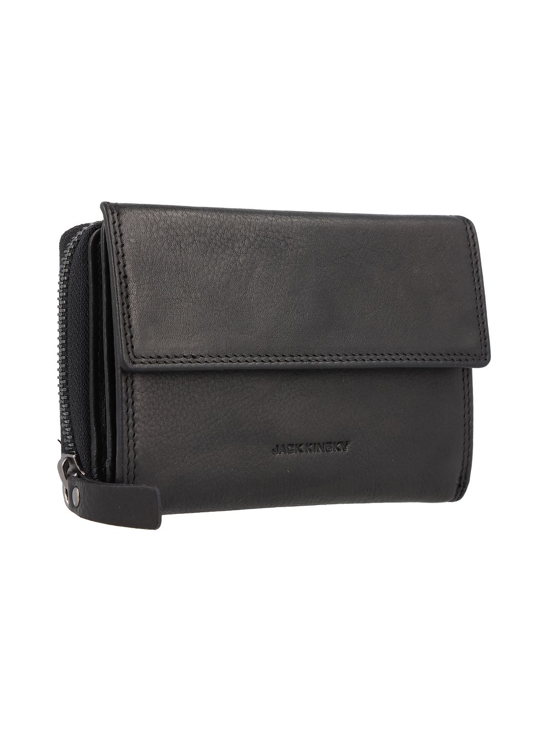 Jack Kinsky Montreal Portafoglio Protezione RFID Vera Pelle 13.5 cm Jack Kinsky Montreal Portafoglio Protezione RFID Vera Pelle 13.5 cm