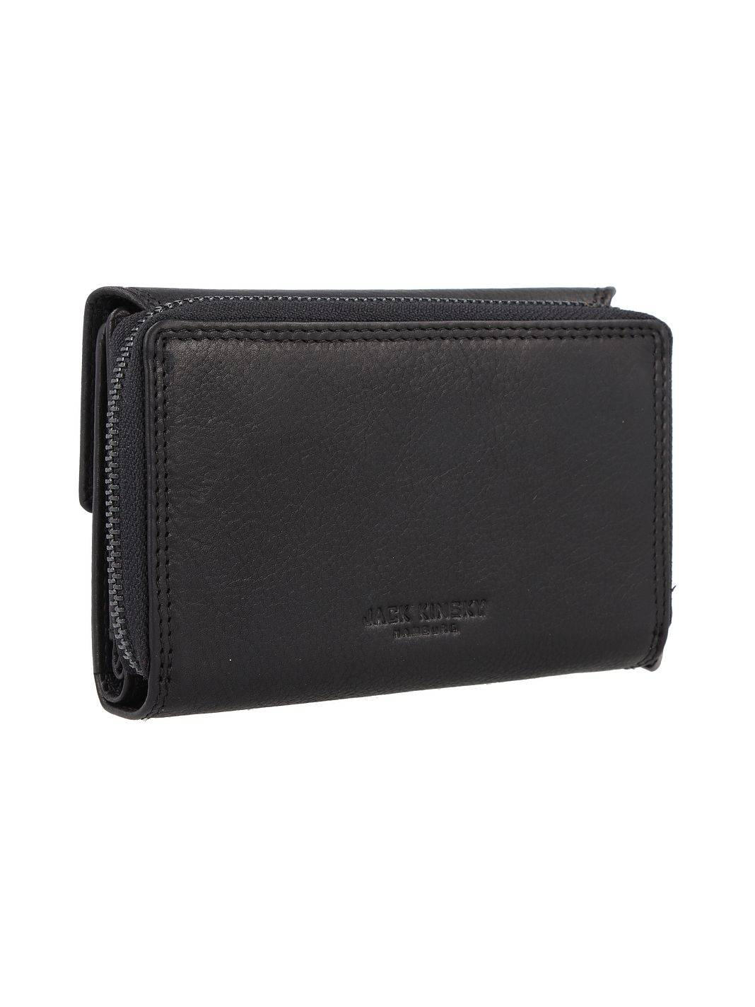 Jack Kinsky Montreal Portafoglio Protezione RFID Vera Pelle 13.5 cm Jack Kinsky Montreal Portafoglio Protezione RFID Vera Pelle 13.5 cm