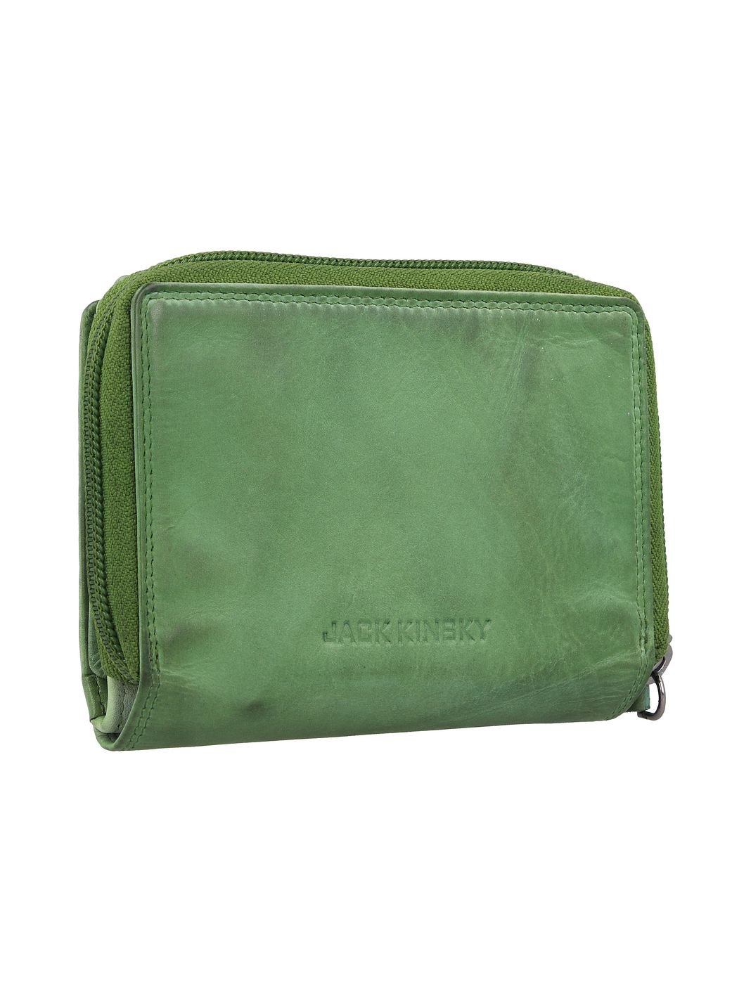 Jack Kinsky Nelson Portafoglio Protezione RFID Vera Pelle 12.5 cm Jack Kinsky Nelson Portafoglio Protezione RFID Vera Pelle 12.5 cm