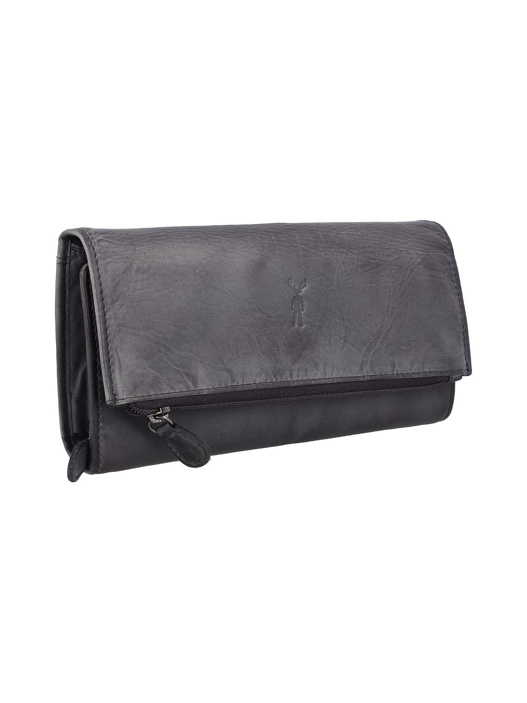 Jack Kinsky Nelson Portafoglio Protezione RFID Vera Pelle 19 cm Jack Kinsky Nelson Portafoglio Protezione RFID Vera Pelle 19 cm