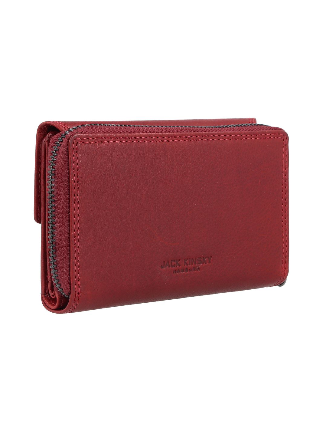 Jack Kinsky Montreal Portafoglio Protezione RFID Vera Pelle 13.5 cm Jack Kinsky Montreal Portafoglio Protezione RFID Vera Pelle 13.5 cm
