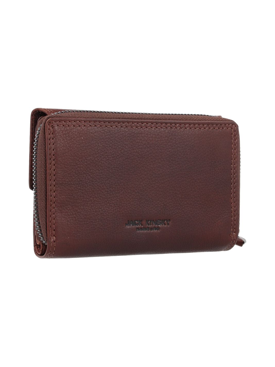 Jack Kinsky Montreal Portafoglio Protezione RFID Vera Pelle 13.5 cm Jack Kinsky Montreal Portafoglio Protezione RFID Vera Pelle 13.5 cm