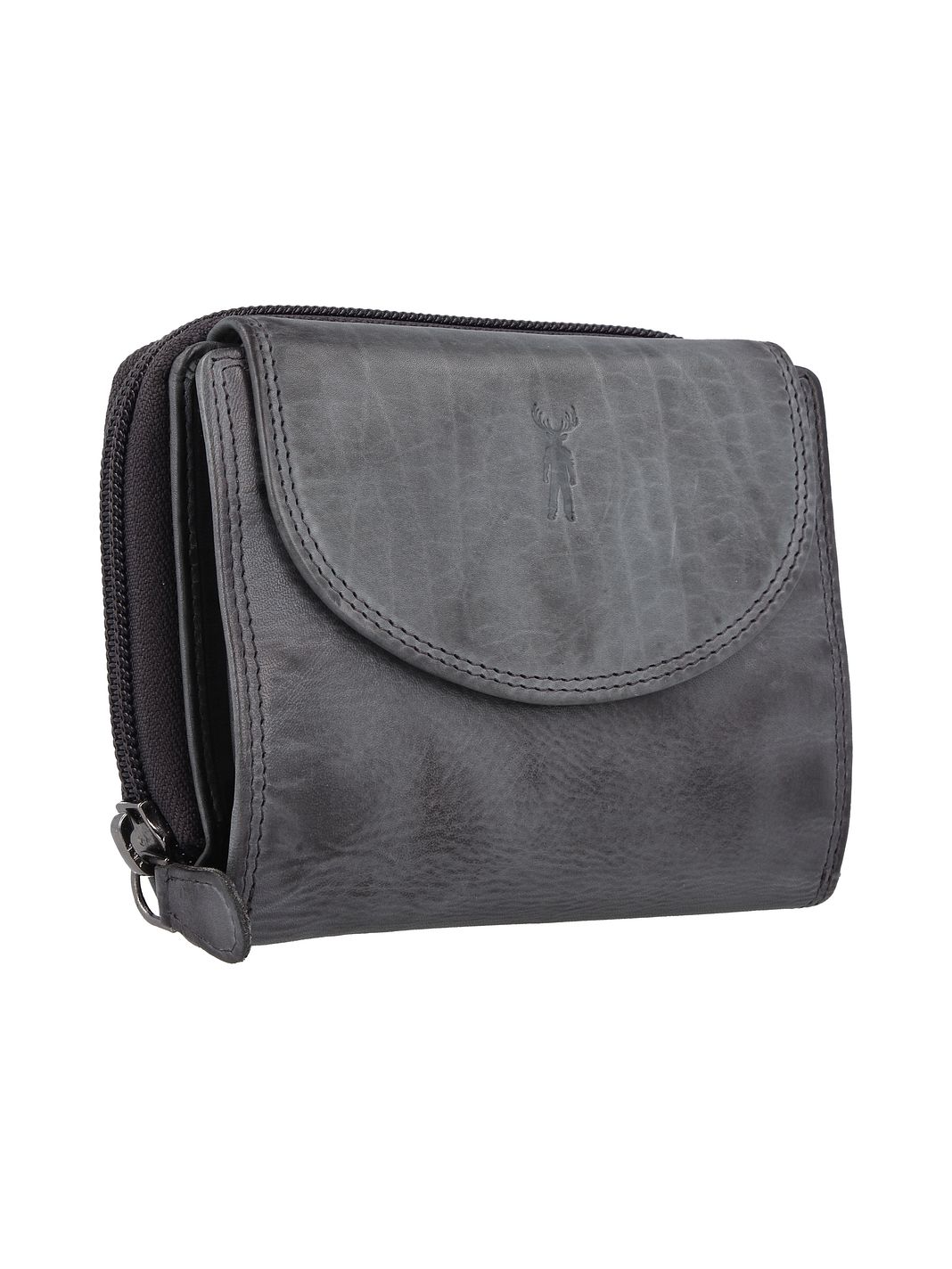 Jack Kinsky Nelson Portafoglio Protezione RFID Vera Pelle 12.5 cm Jack Kinsky Nelson Portafoglio Protezione RFID Vera Pelle 12.5 cm