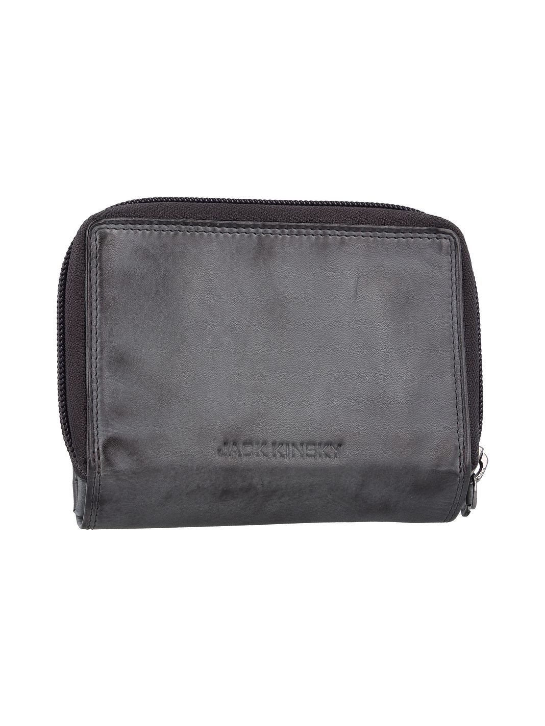 Jack Kinsky Nelson Portafoglio Protezione RFID Vera Pelle 12.5 cm Jack Kinsky Nelson Portafoglio Protezione RFID Vera Pelle 12.5 cm