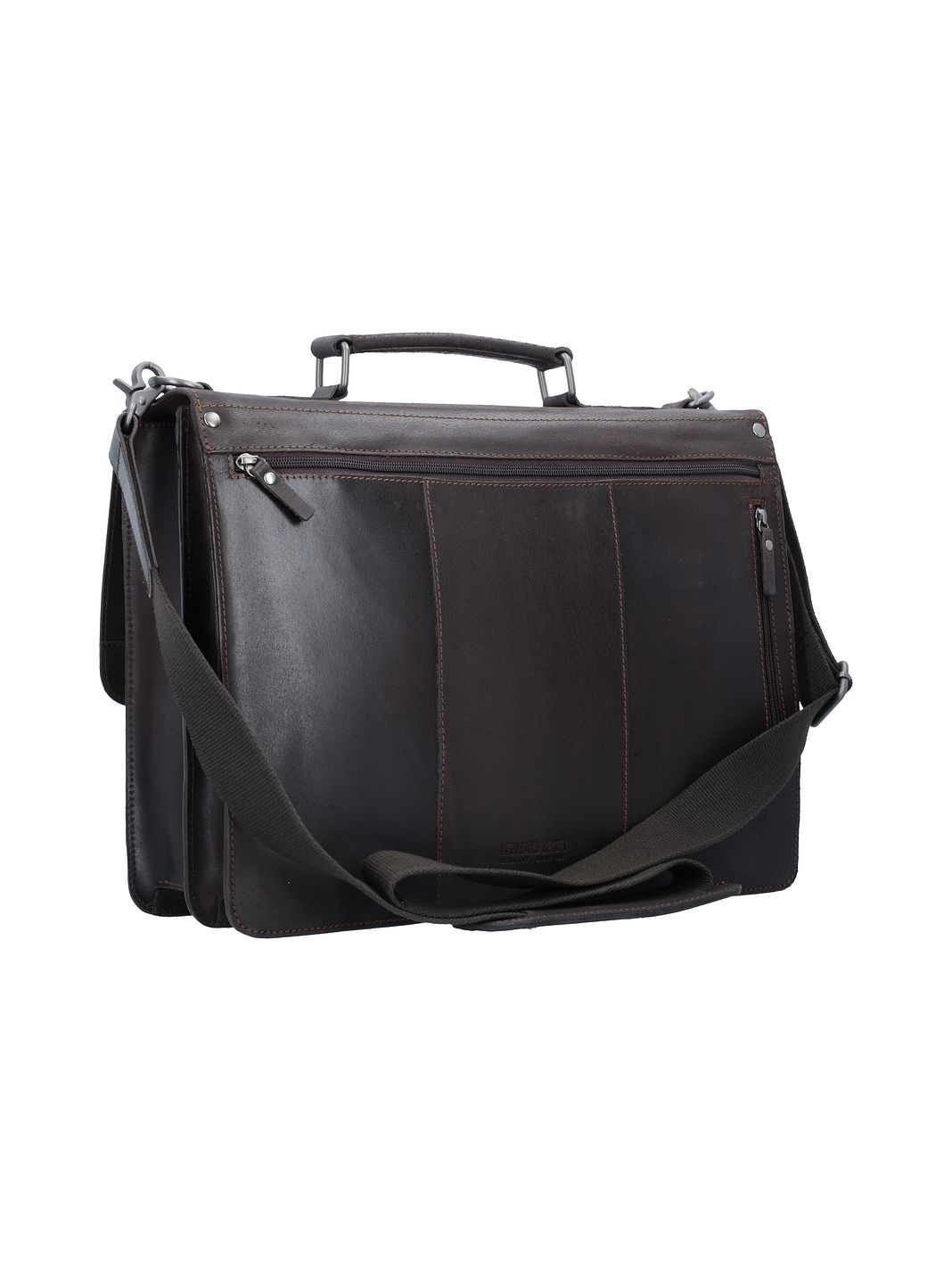 Leonhard Heyden Dakota Valigetta Vera Pelle 40 cm Vano porta PC Leonhard Heyden Dakota Valigetta Vera Pelle 40 cm Vano porta PC