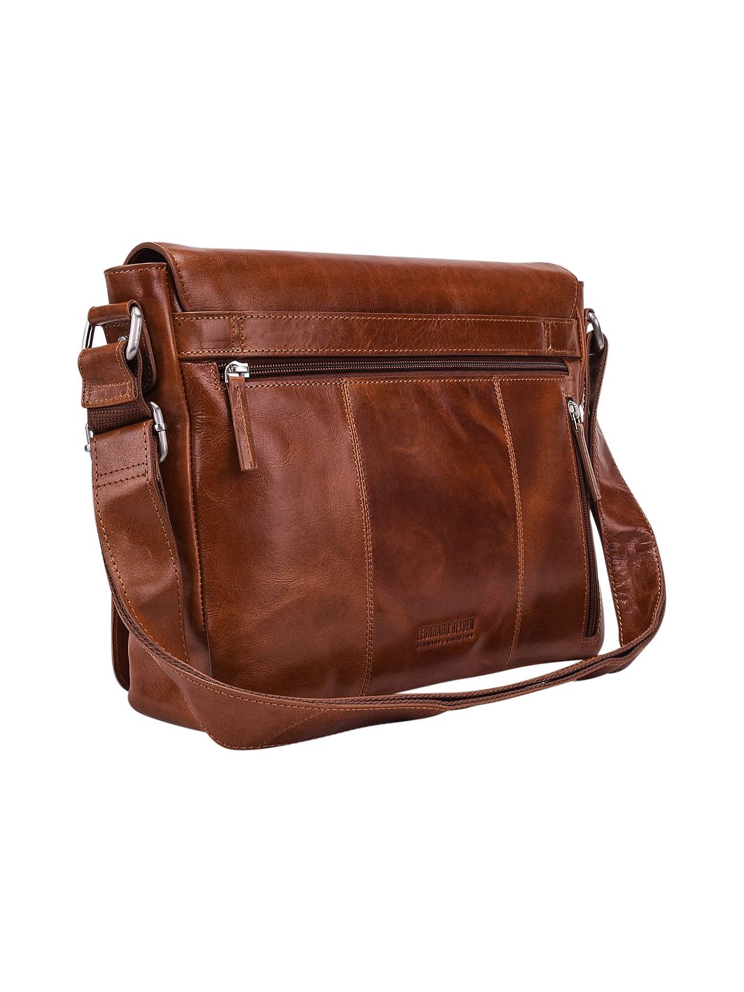 Leonhard Heyden Cambridge Messenger taška Kůže 32 cm Kapsa na notebook Leonhard Heyden Cambridge Messenger taška Kůže 32 cm Kapsa na notebook