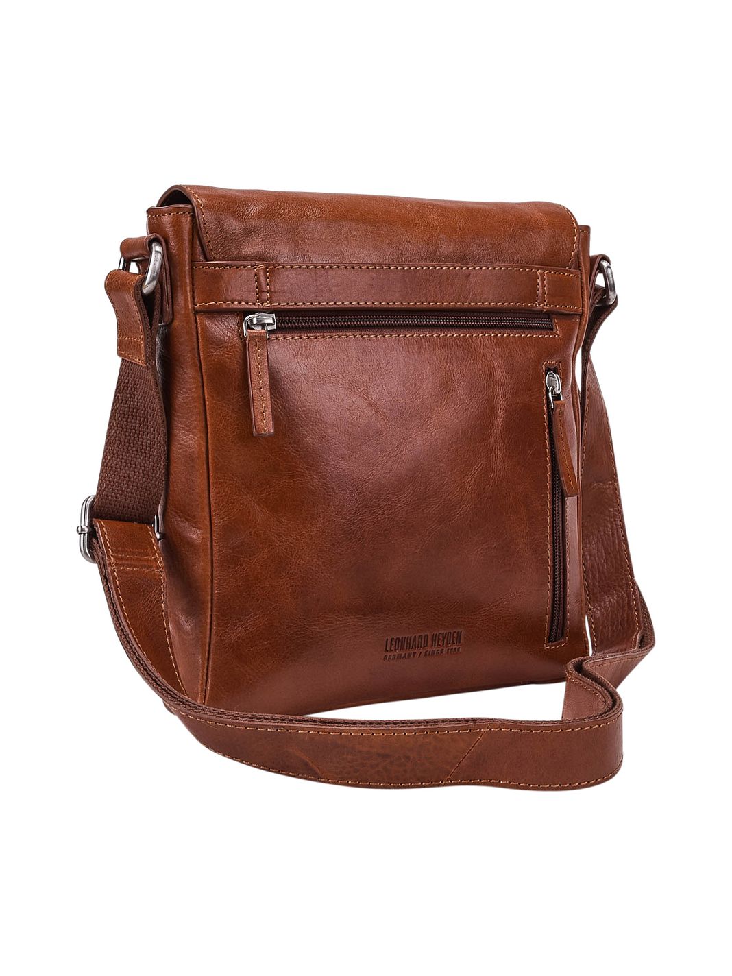 Leonhard Heyden Cambridge Borsa a tracolla Vera Pelle 23 cm Leonhard Heyden Cambridge Borsa a tracolla Vera Pelle 23 cm