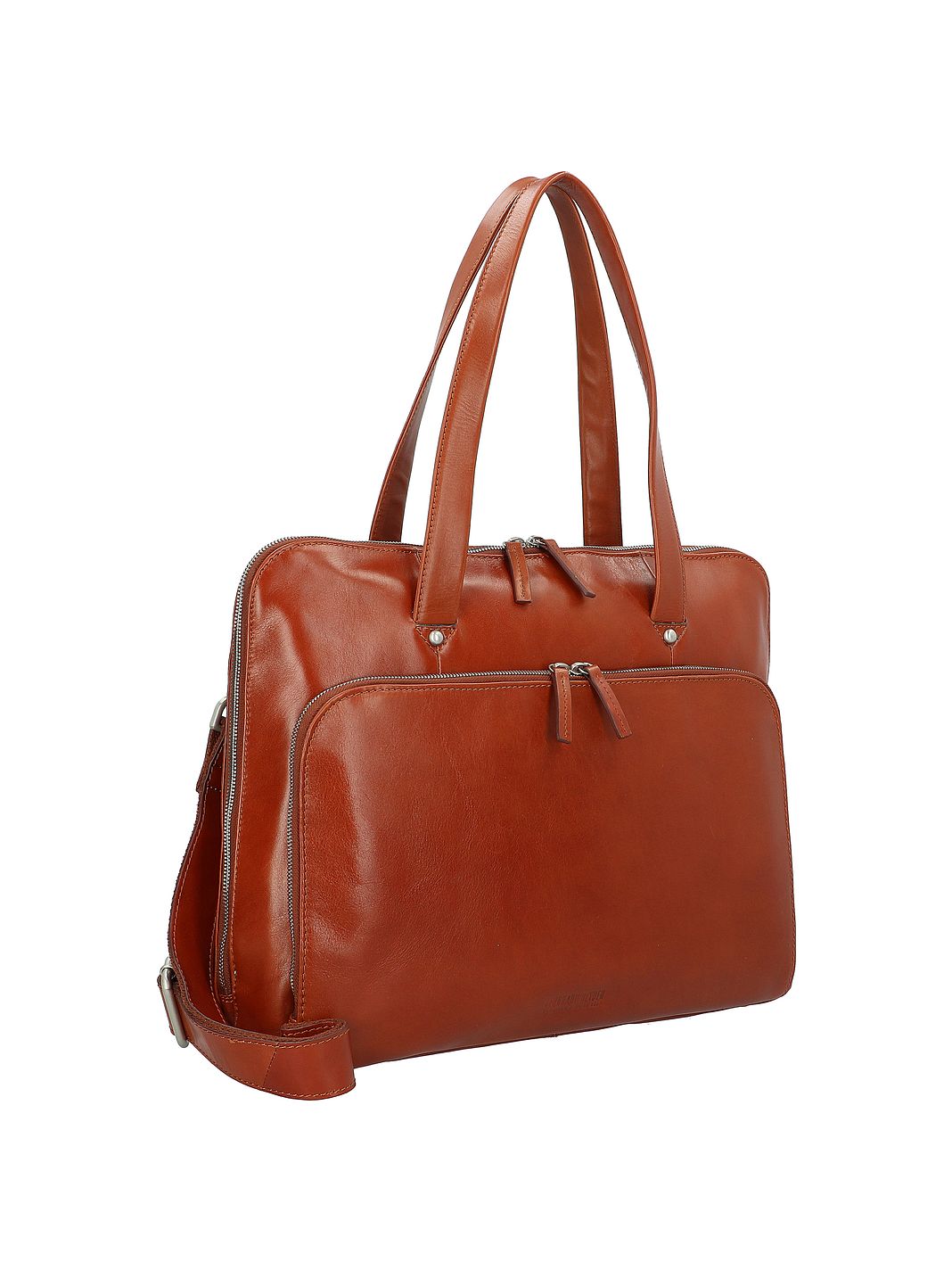 Leonhard Heyden Cambridge Borsa a spalla Vera Pelle 41 cm Vano porta PC Leonhard Heyden Cambridge Borsa a spalla Vera Pelle 41 cm Vano porta PC