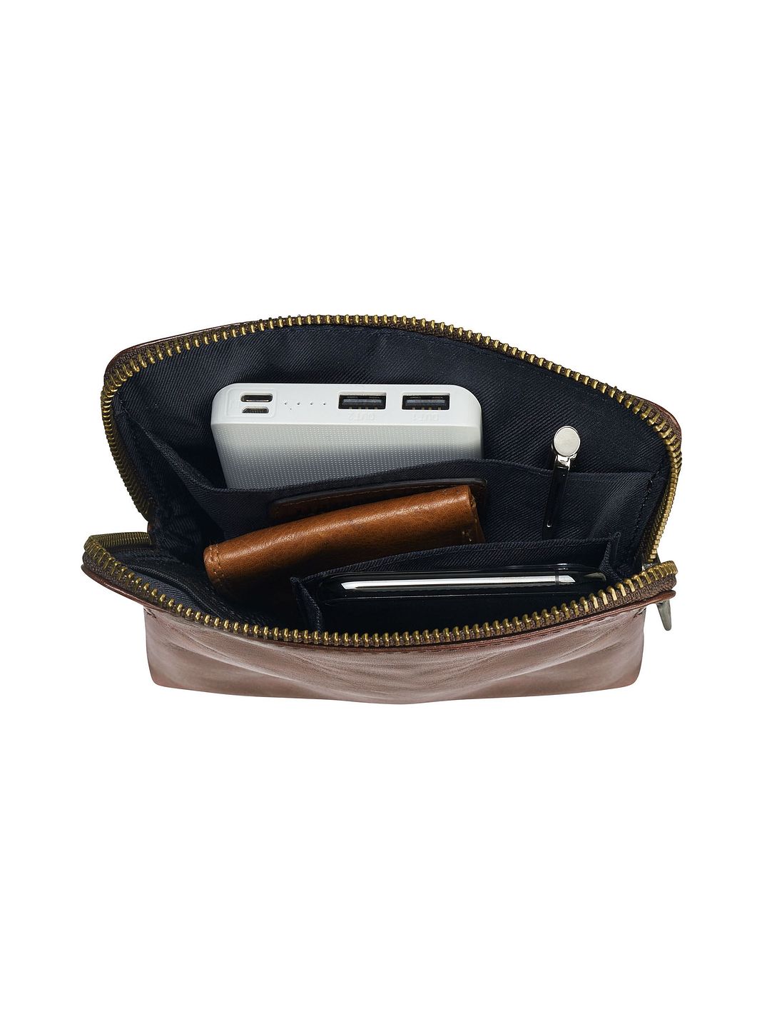 Leonhard Heyden Cambridge Borsa a tracolla Vera Pelle 16 cm Leonhard Heyden Cambridge Borsa a tracolla Vera Pelle 16 cm
