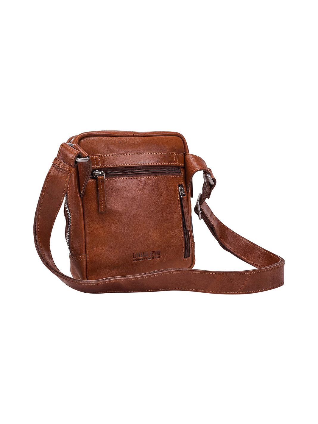 Leonhard Heyden Cambridge Bolsa de hombro Piel natural 18 cm