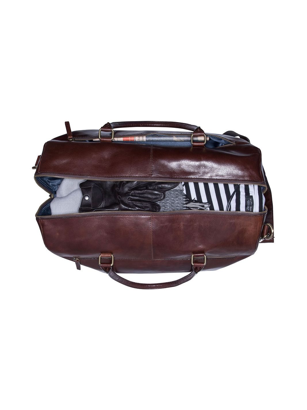 Leonhard Heyden Cambridge Bolsa de viaje Piel natural 50 cm