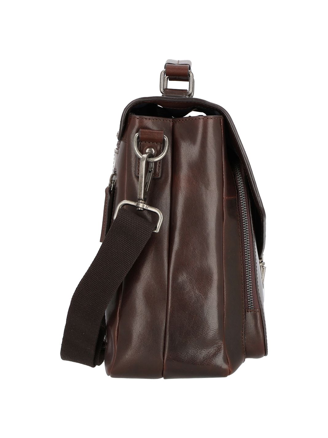 Leonhard Heyden Roma Valigetta Vera Pelle 40 cm Vano porta PC