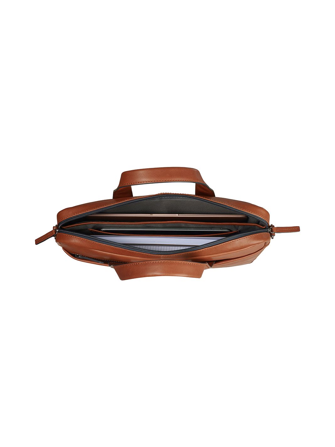 Leonhard Heyden Hamburg Valigetta Vera Pelle 38 cm Vano porta PC Leonhard Heyden Hamburg Valigetta Vera Pelle 38 cm Vano porta PC