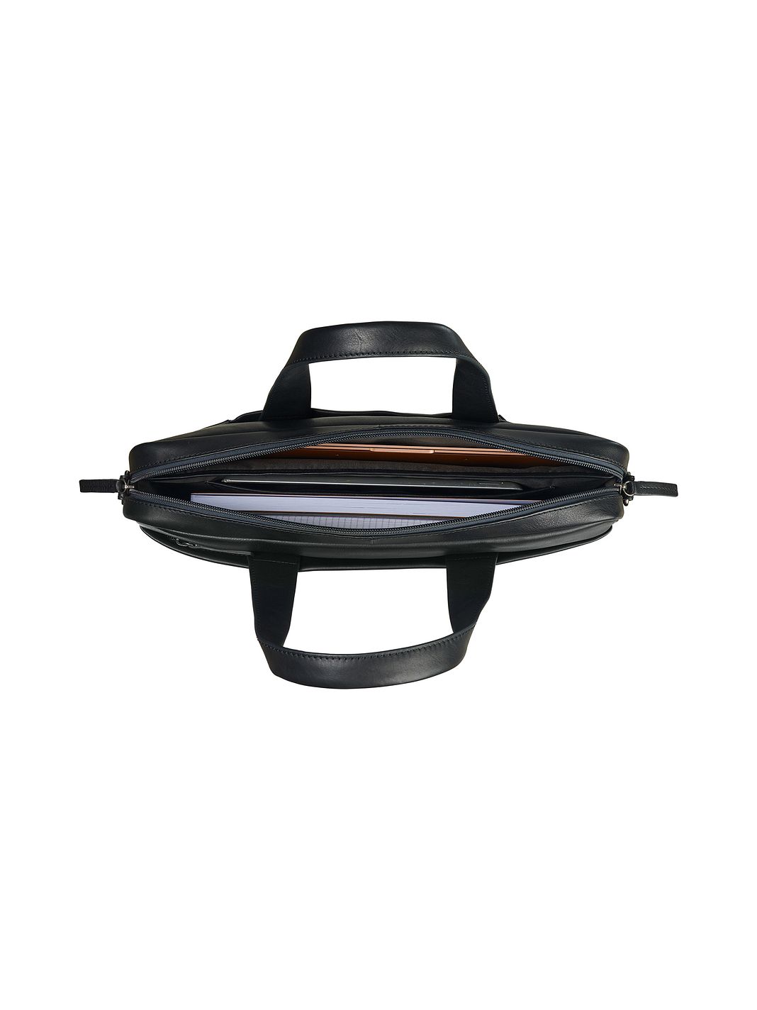 Leonhard Heyden Hamburg Valigetta Vera Pelle 38 cm Vano porta PC Leonhard Heyden Hamburg Valigetta Vera Pelle 38 cm Vano porta PC