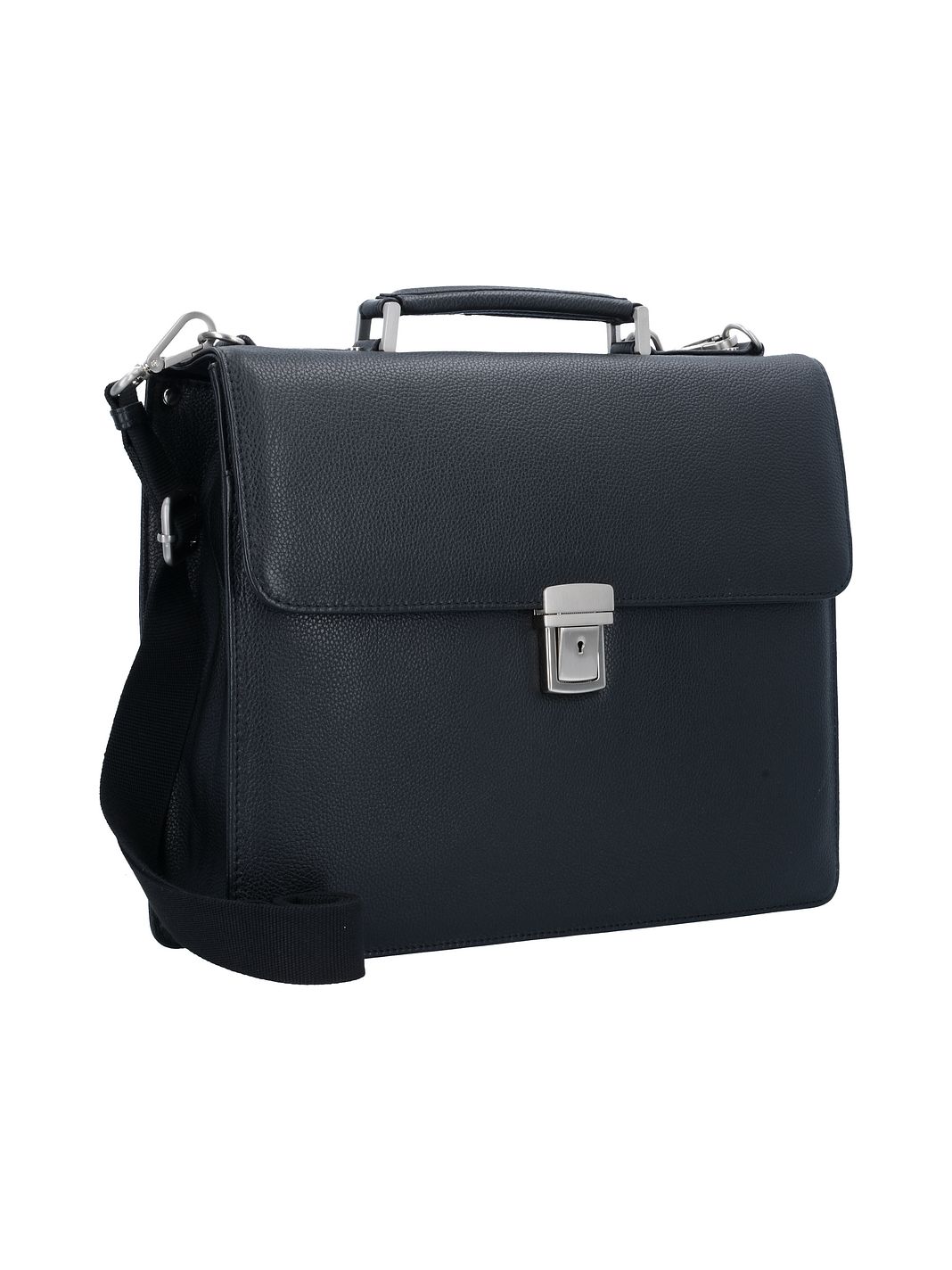 Leonhard Heyden Berlin Valigetta Vera Pelle 38 cm Vano porta PC