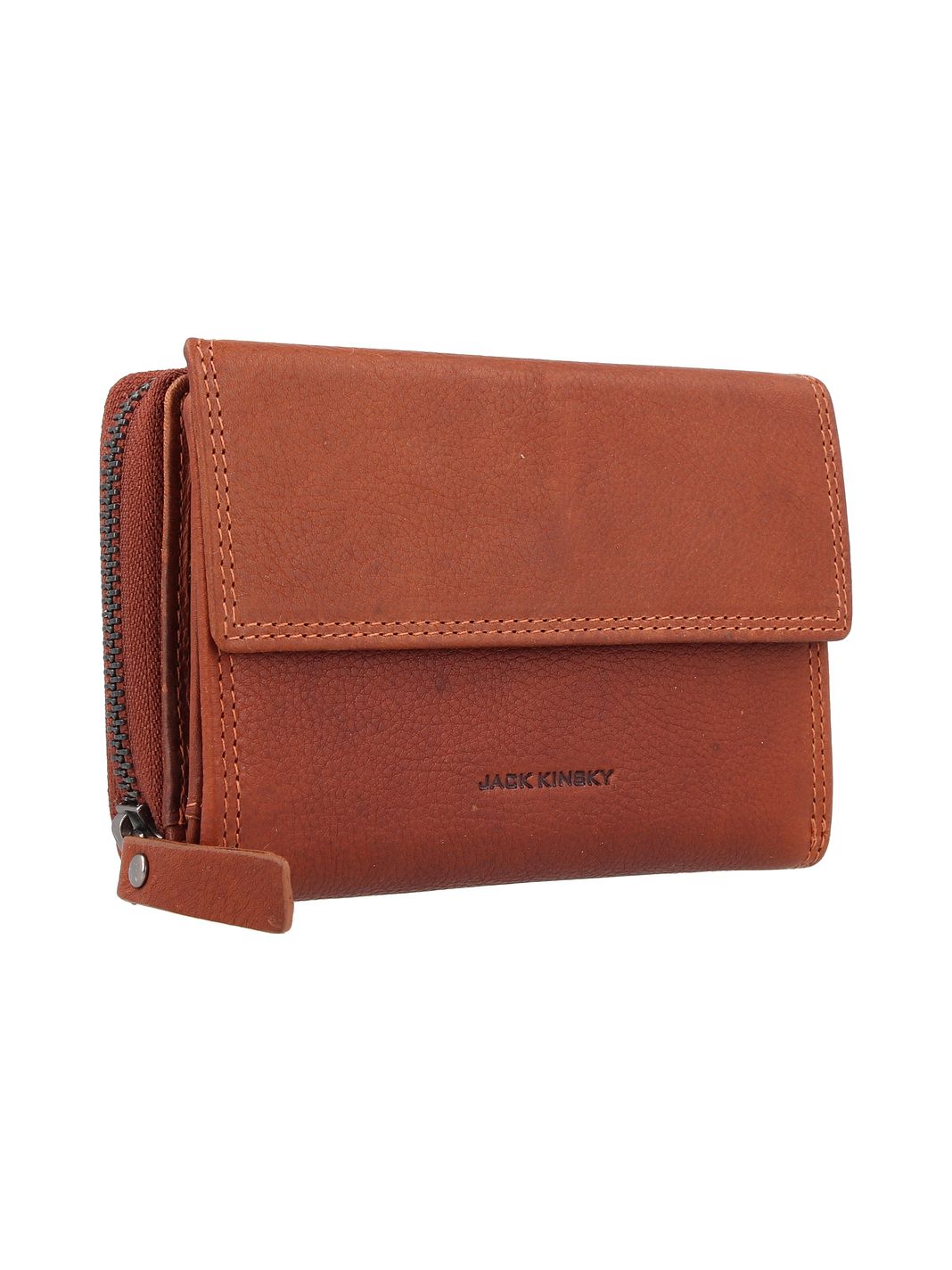 Jack Kinsky Montreal Portafoglio Protezione RFID Vera Pelle 13.5 cm Jack Kinsky Montreal Portafoglio Protezione RFID Vera Pelle 13.5 cm