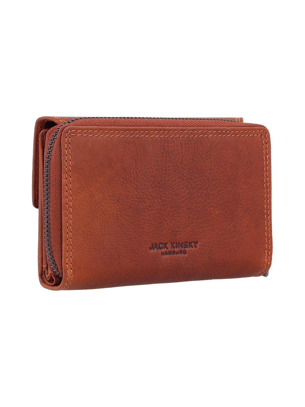Jack Kinsky Montreal Portafoglio Protezione RFID Vera Pelle 13.5 cm Jack Kinsky Montreal Portafoglio Protezione RFID Vera Pelle 13.5 cm