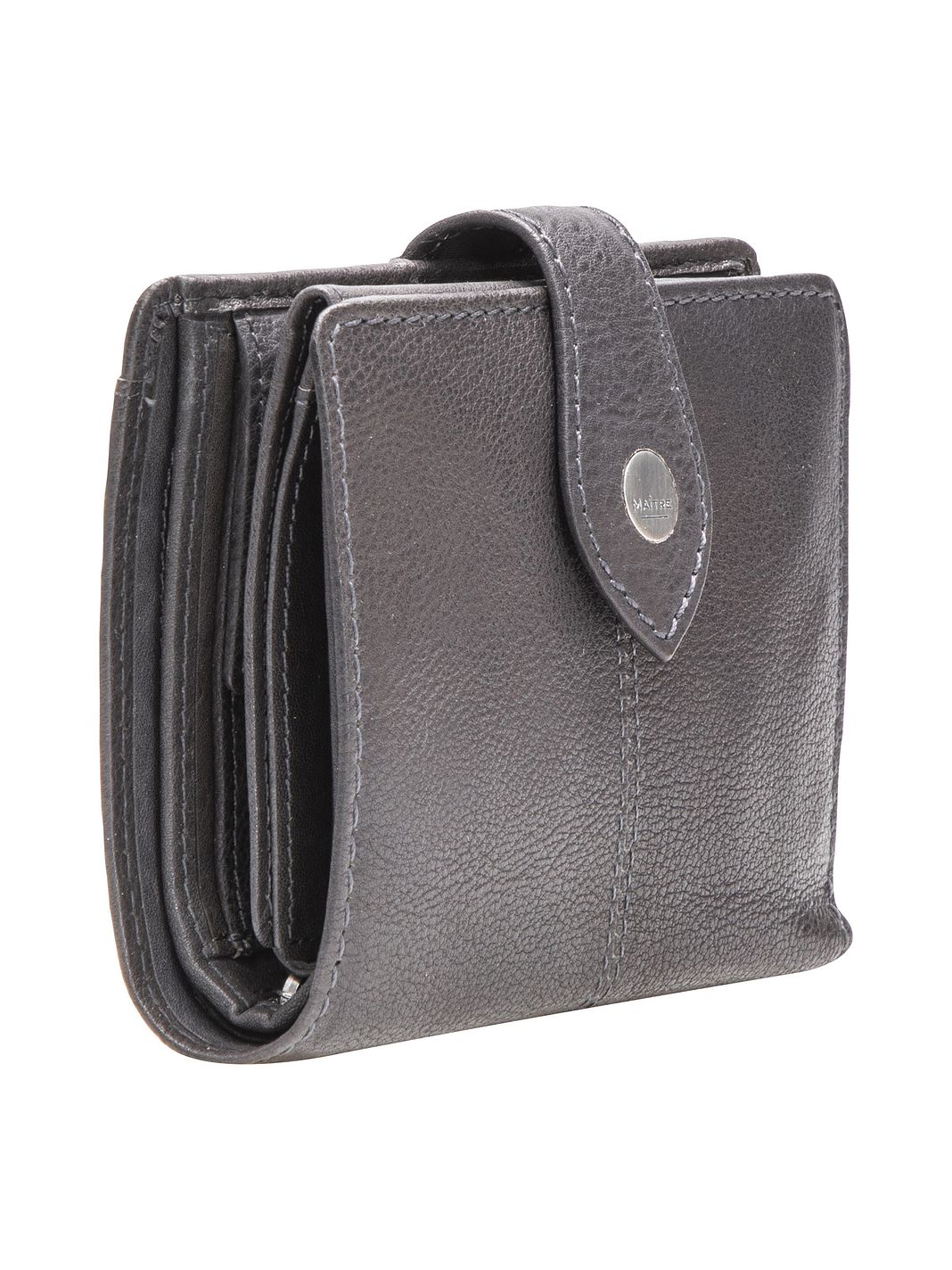 Maître Lemberg Dawina Portafoglio Protezione RFID Vera Pelle 13.5 cm