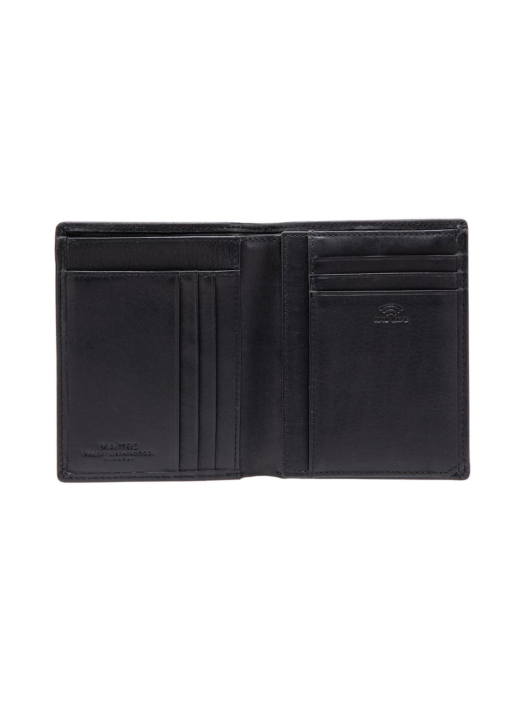 Maître F3 Aribert Portafoglio Protezione RFID Vera Pelle 12 cm Maître F3 Aribert Portafoglio Protezione RFID Vera Pelle 12 cm