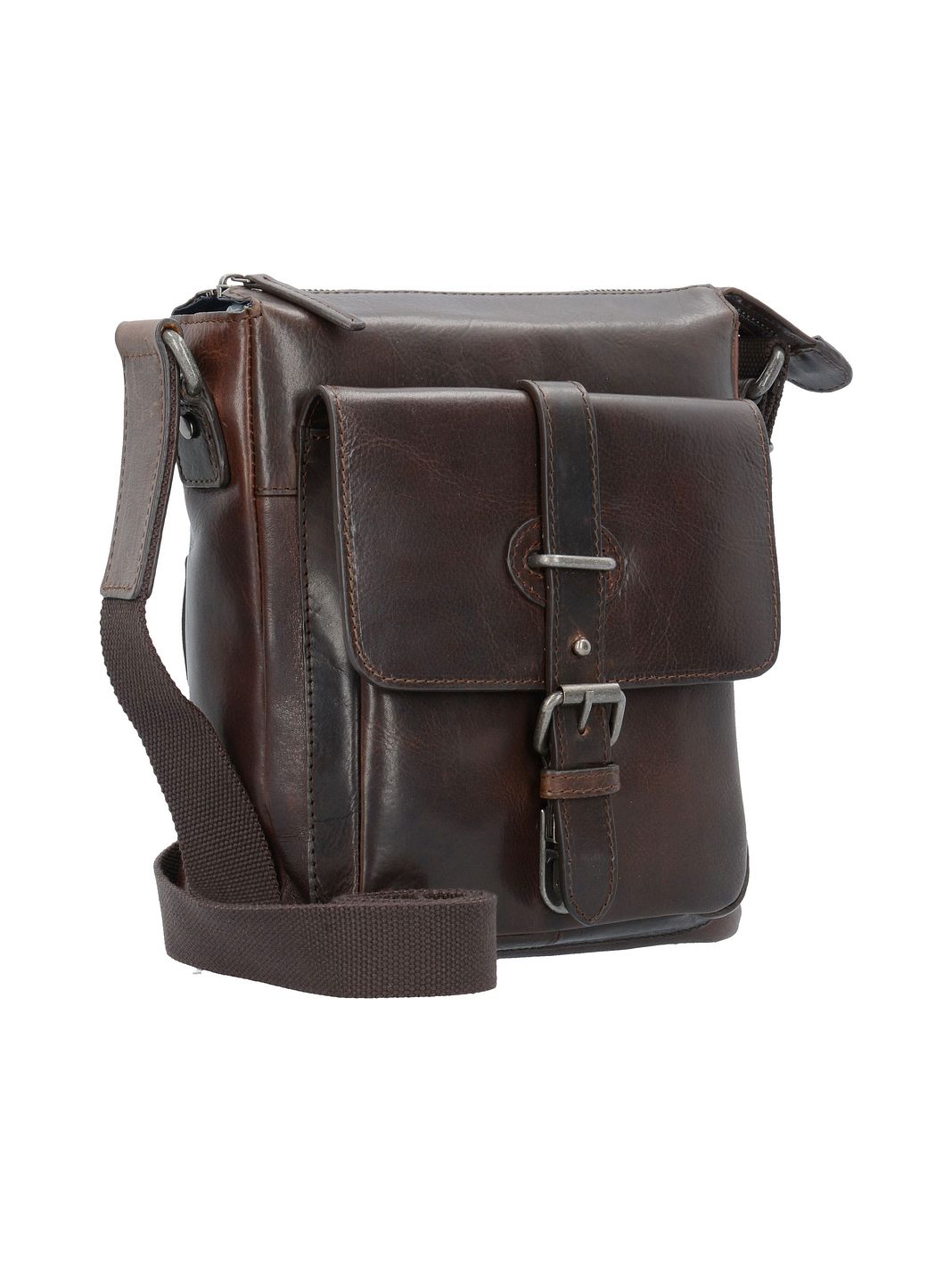 Leonhard Heyden Roma Borsa a tracolla Vera Pelle 23 cm