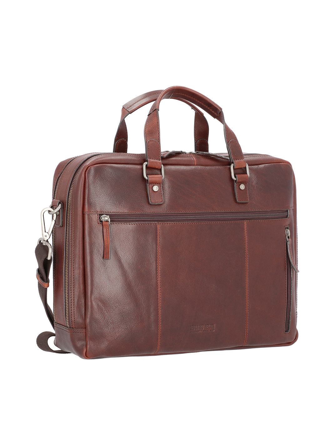 Leonhard Heyden Roma Valigetta Vera Pelle 41 cm Vano porta PC Leonhard Heyden Roma Valigetta Vera Pelle 41 cm Vano porta PC