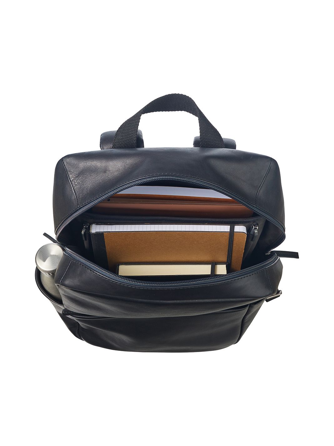 Leonhard Heyden Hamburg Zaino da lavoro Vera Pelle 40 cm Vano porta PC Leonhard Heyden Hamburg Zaino da lavoro Vera Pelle 40 cm Vano porta PC