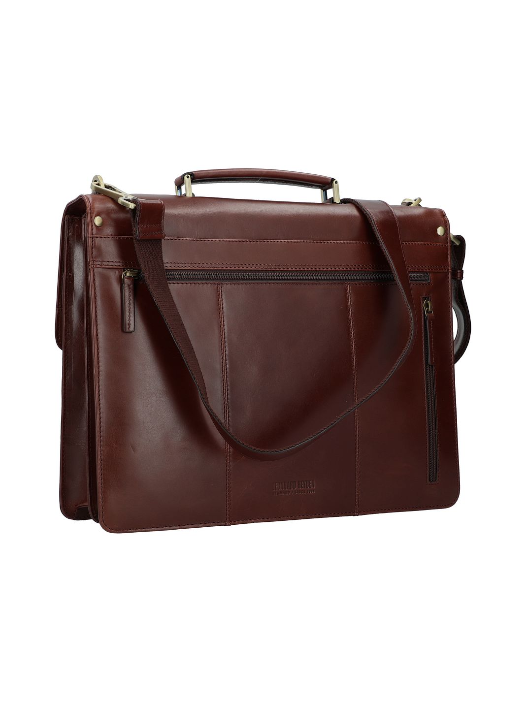 Leonhard Heyden Cambridge Valigetta Vera Pelle 40 cm Vano porta PC Leonhard Heyden Cambridge Valigetta Vera Pelle 40 cm Vano porta PC