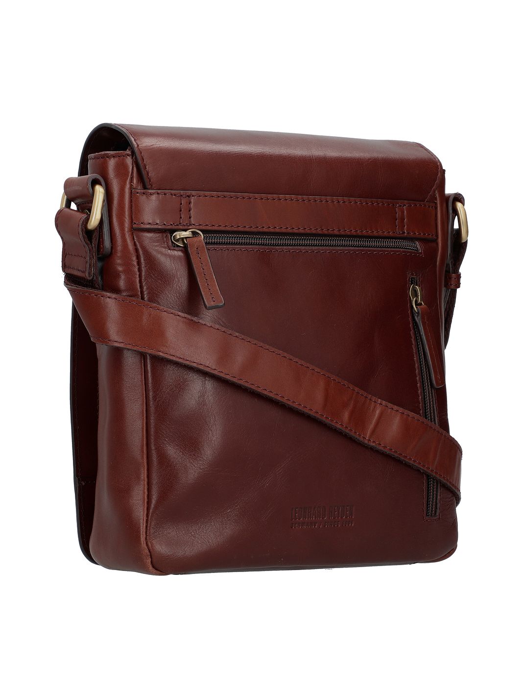 Leonhard Heyden Cambridge Borsa a tracolla Vera Pelle 23 cm Leonhard Heyden Cambridge Borsa a tracolla Vera Pelle 23 cm