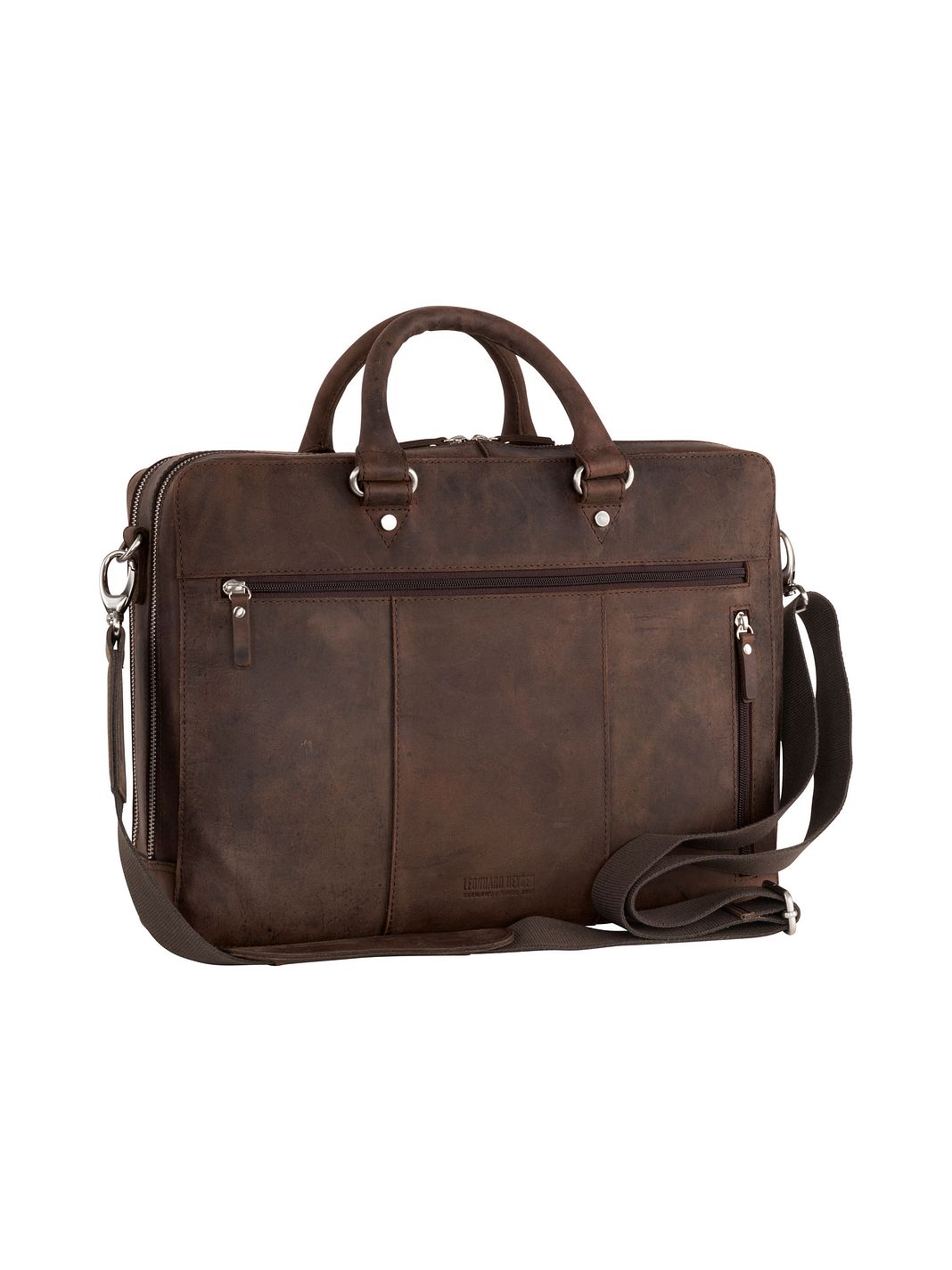 Leonhard Heyden Salisbury Valigetta Vera Pelle 40 cm Vano porta PC Leonhard Heyden Salisbury Valigetta Vera Pelle 40 cm Vano porta PC