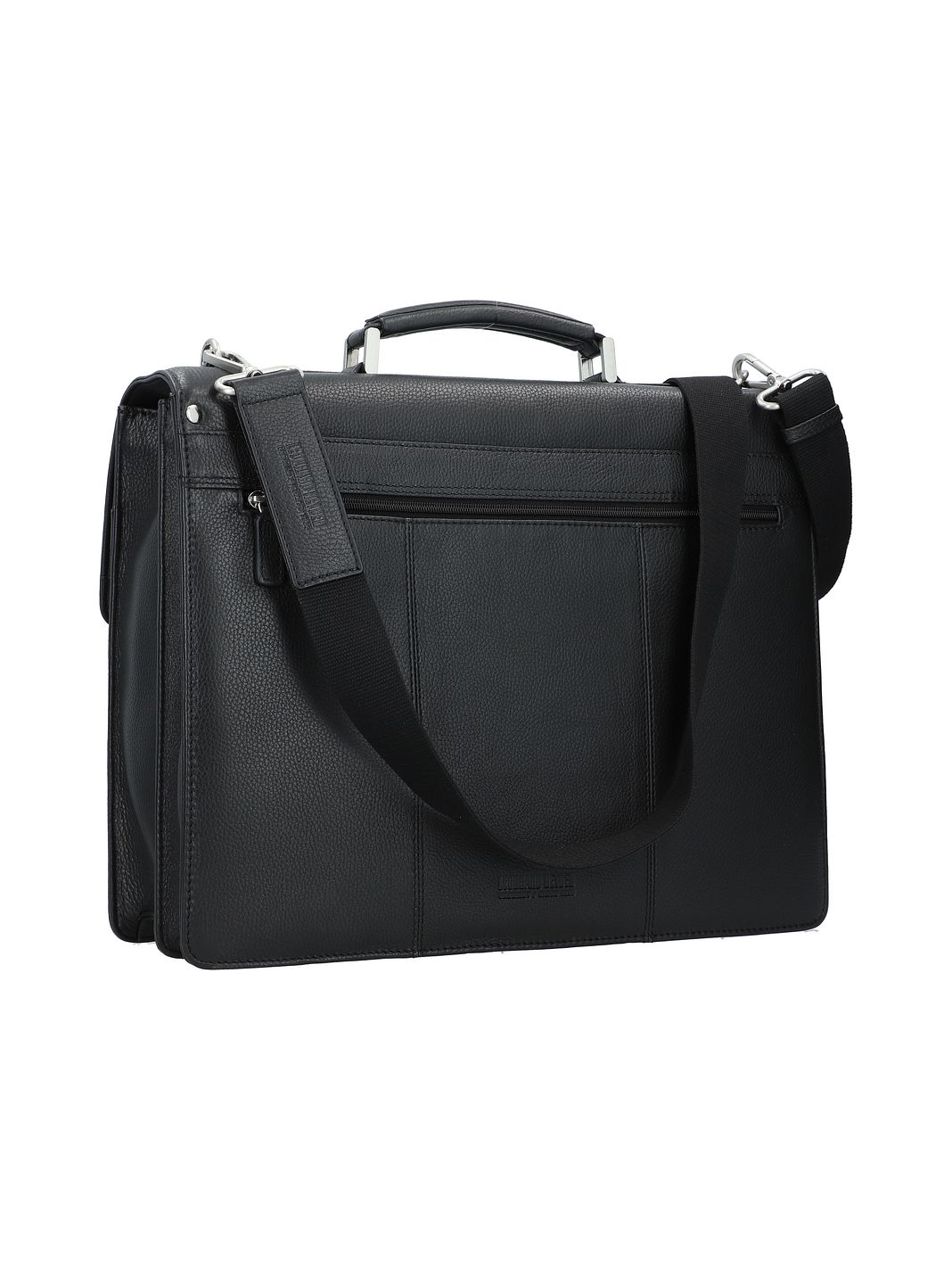 Leonhard Heyden Berlin Valigetta Vera Pelle 40 cm Vano porta PC