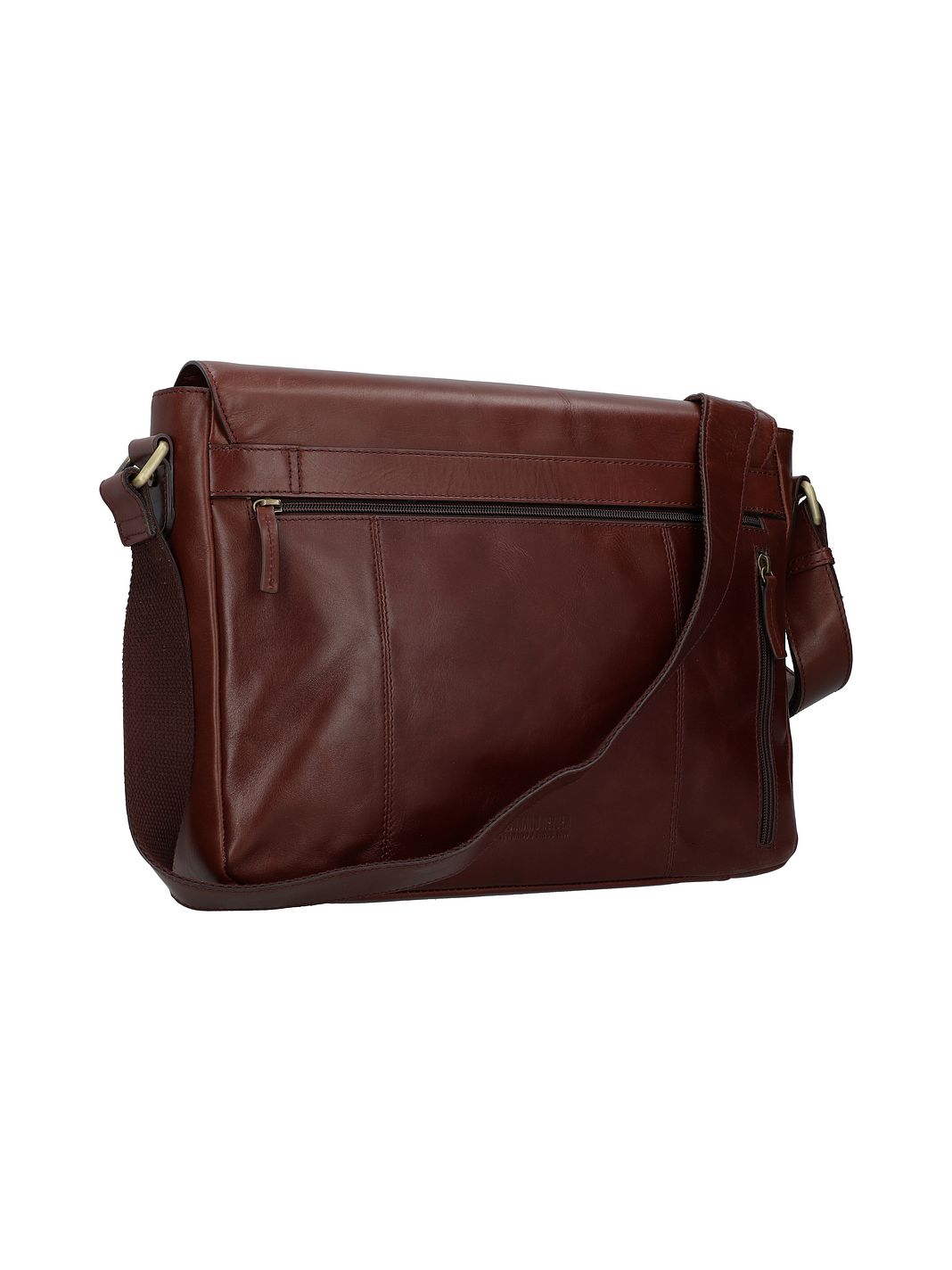 Leonhard Heyden Cambridge Messaggero Vera Pelle 38 cm Vano porta PC Leonhard Heyden Cambridge Messaggero Vera Pelle 38 cm Vano porta PC