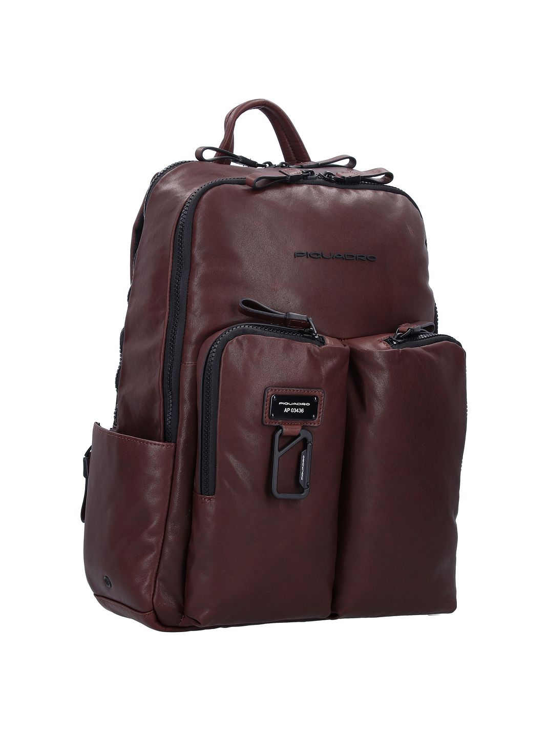 Piquadro Harper Zaino da lavoro Protezione RFID Vera Pelle 40 cm Vano porta PC Piquadro Harper Zaino da lavoro Protezione RFID Vera Pelle 40 cm Vano porta PC