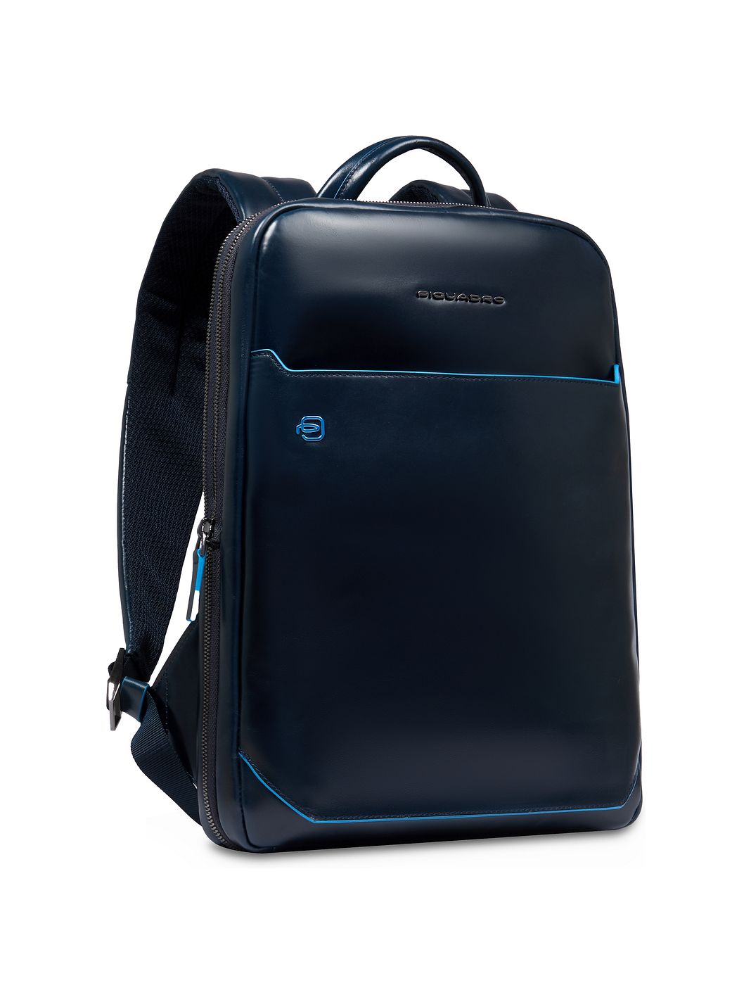 Piquadro Blue Square Zaino da giorno Protezione RFID Vera Pelle 37 cm Vano porta PC Piquadro Blue Square Zaino da giorno Protezione RFID Vera Pelle 37 cm Vano porta PC