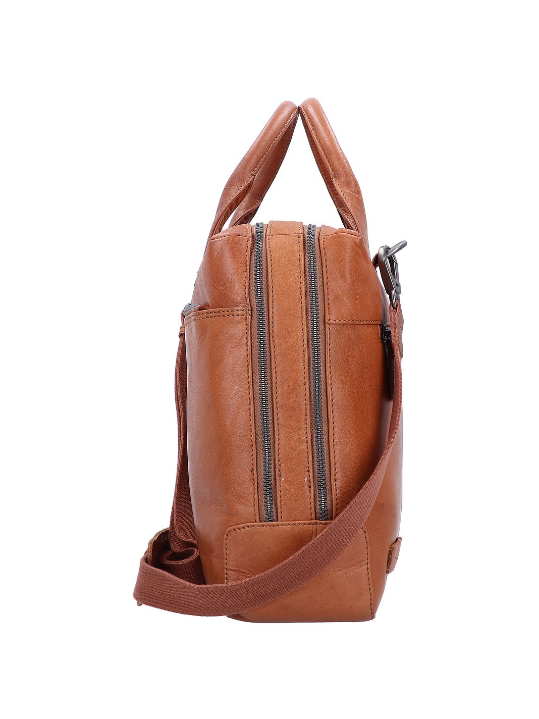 Plevier Rock Flint Valigetta Protezione RFID Vera Pelle 41 cm Vano porta PC Plevier Rock Flint Valigetta Protezione RFID Vera Pelle 41 cm Vano porta PC