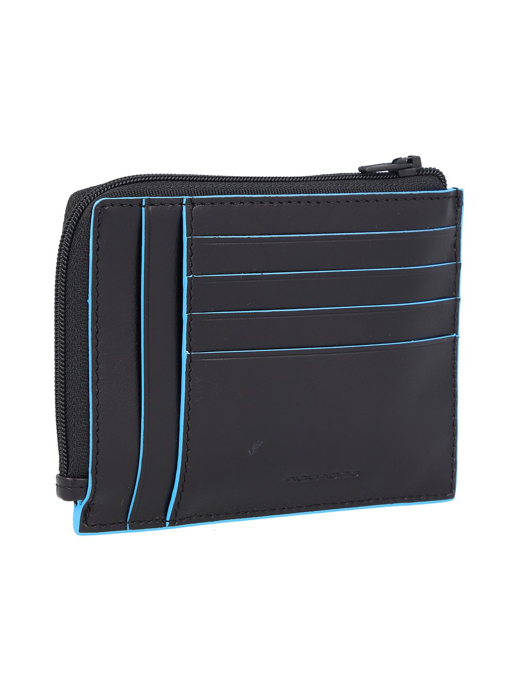 Piquadro Blue Square Custodia per carta di credito Protezione RFID Vera Pelle 12 cm Scatola regalo Piquadro Blue Square Custodia per carta di credito Protezione RFID Vera Pelle 12 cm Scatola regalo