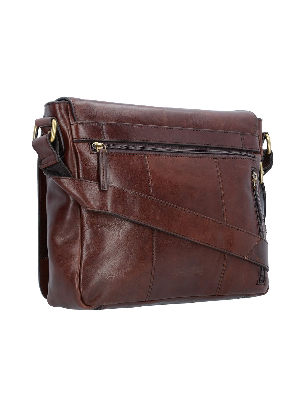 Leonhard Heyden Cambridge Messaggero Vera Pelle 32 cm Vano porta PC Leonhard Heyden Cambridge Messaggero Vera Pelle 32 cm Vano porta PC