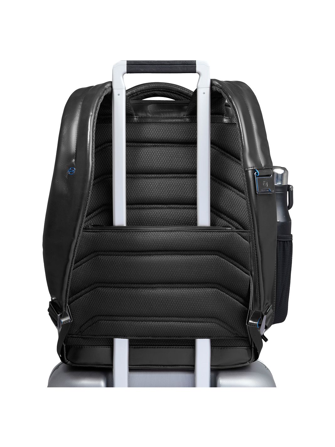 Piquadro Blue Square Zaino da giorno Vera Pelle 42 cm Vano porta PC
