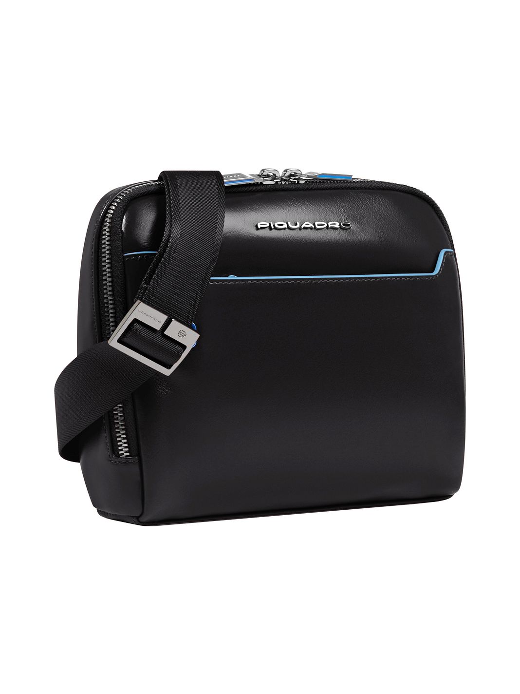 Piquadro Blue Square Borsa a tracolla Vera Pelle 21 cm