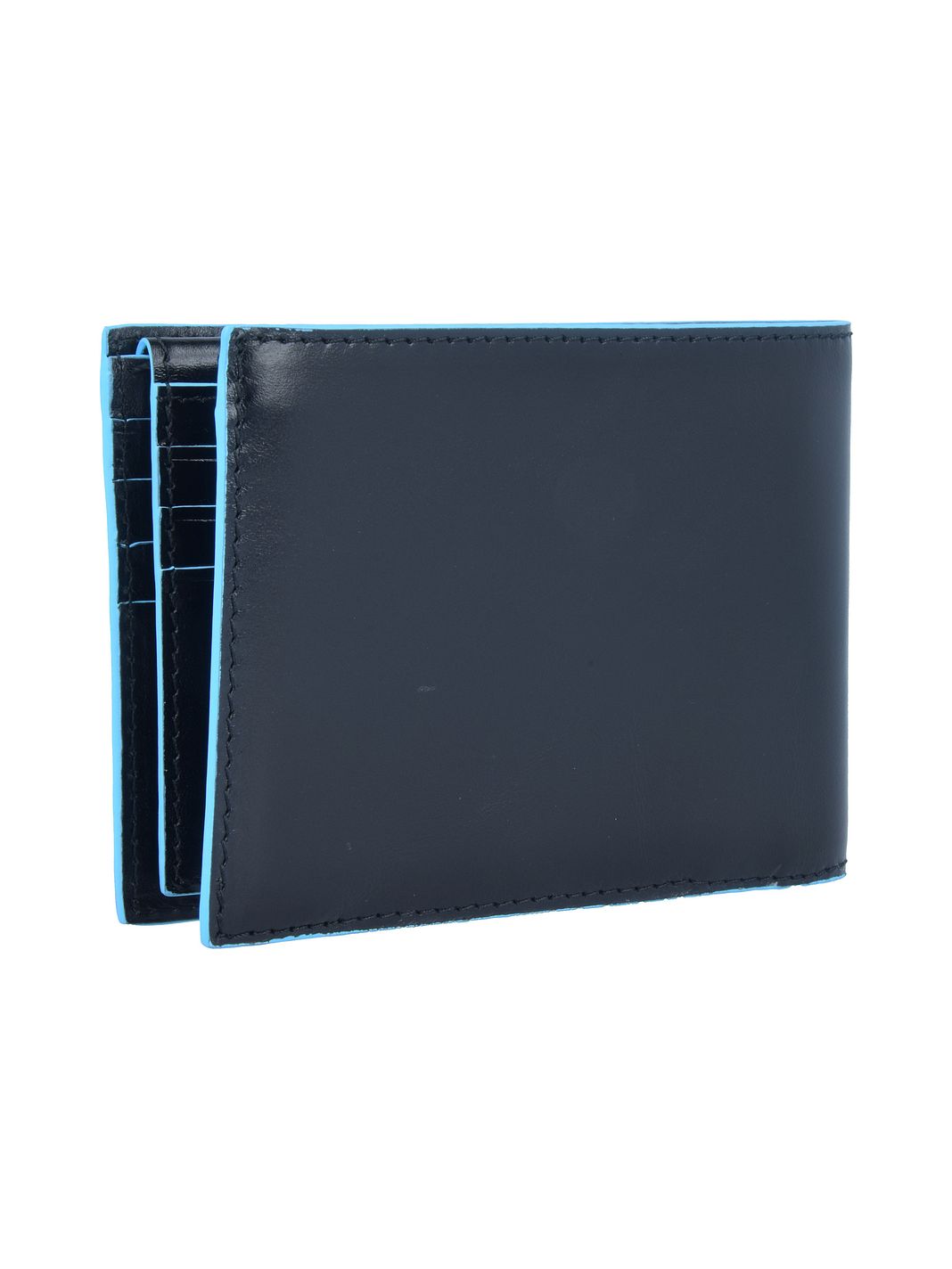 Piquadro Blue Square Portafoglio Vera Pelle 12.5 cm Piquadro Blue Square Portafoglio Vera Pelle 12.5 cm
