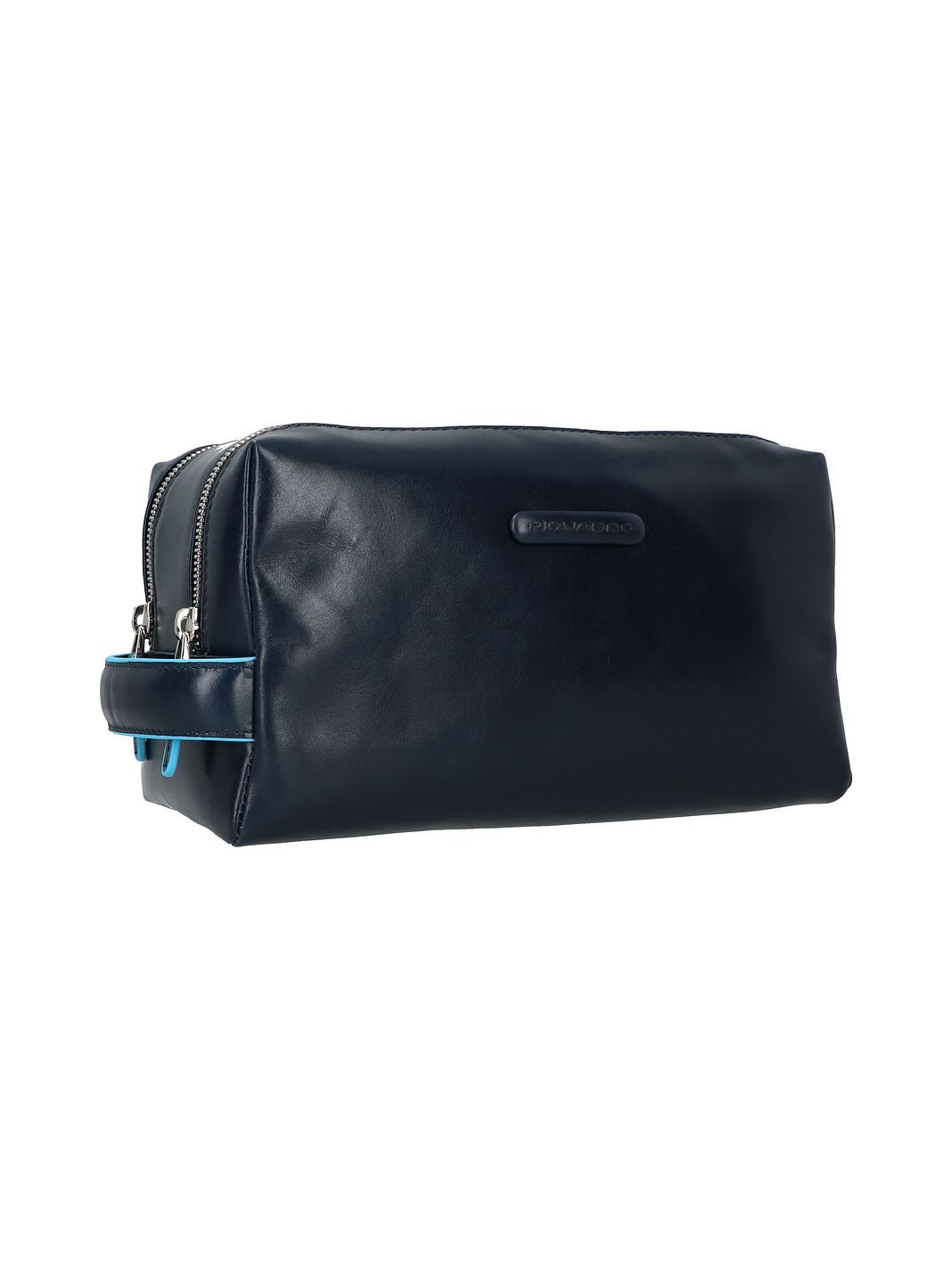 Piquadro Blue Square Borsa da toilette Vera Pelle 25 cm Piquadro Blue Square Borsa da toilette Vera Pelle 25 cm