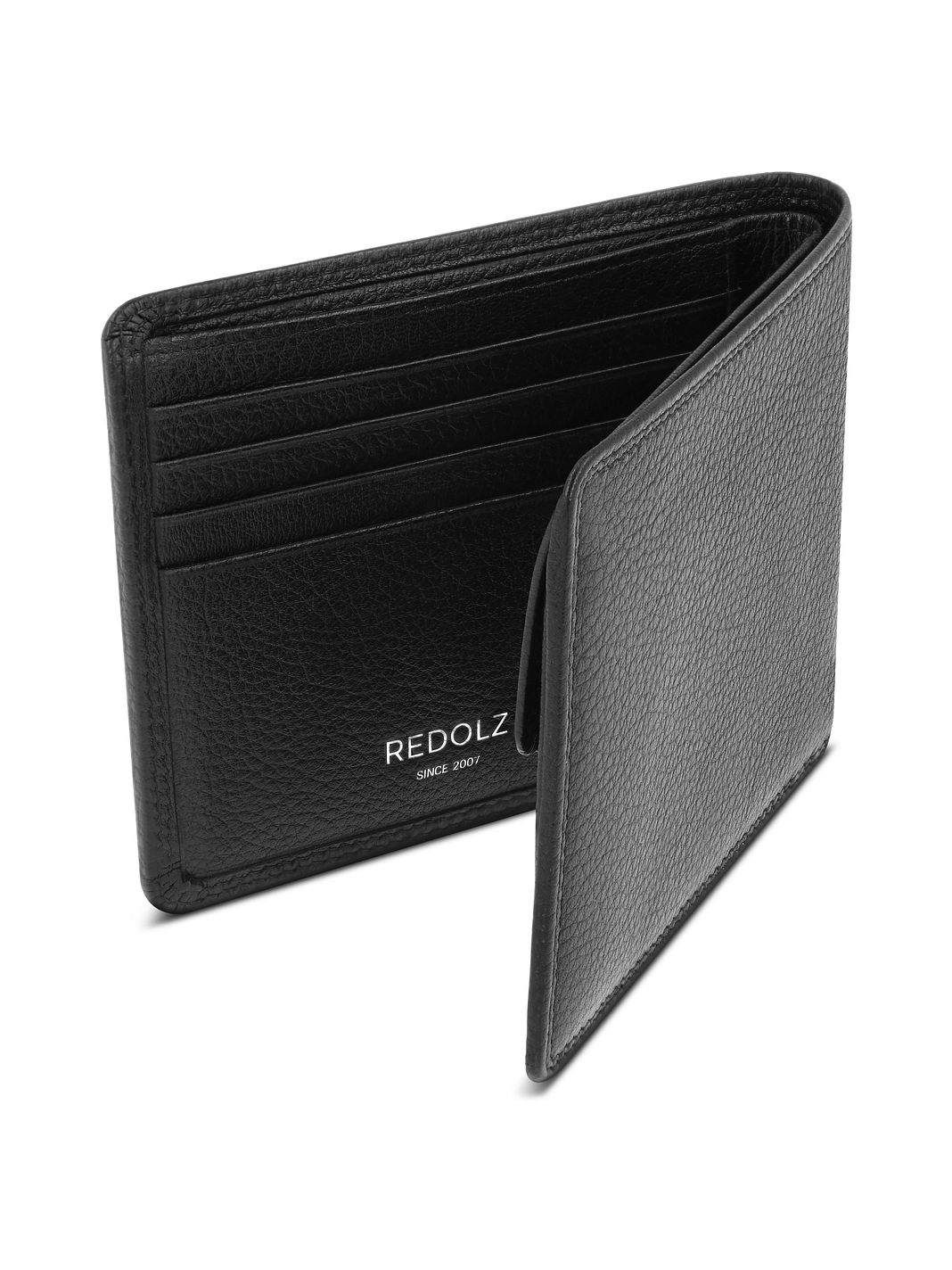 Redolz Portafoglio Leather Essentials QF in pelle con protezione RFID, 11,5 cm