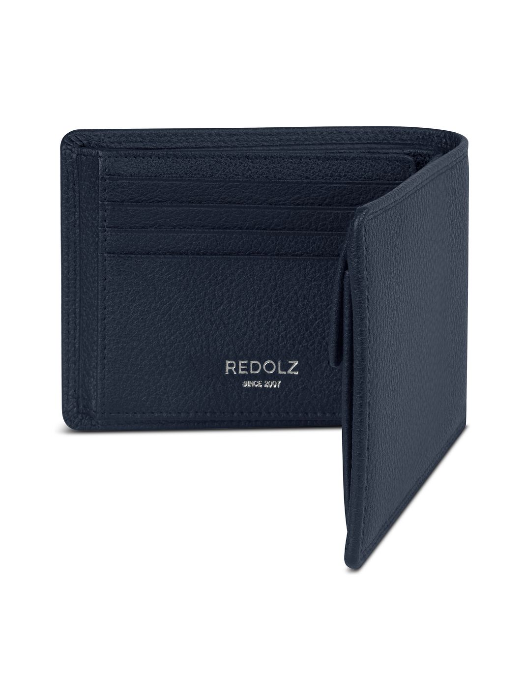 Redolz Portafoglio Leather Essentials QF in pelle con protezione RFID, 12 cm, apribile Redolz Portafoglio Leather Essentials QF in pelle con protezione RFID, 12 cm, apribile