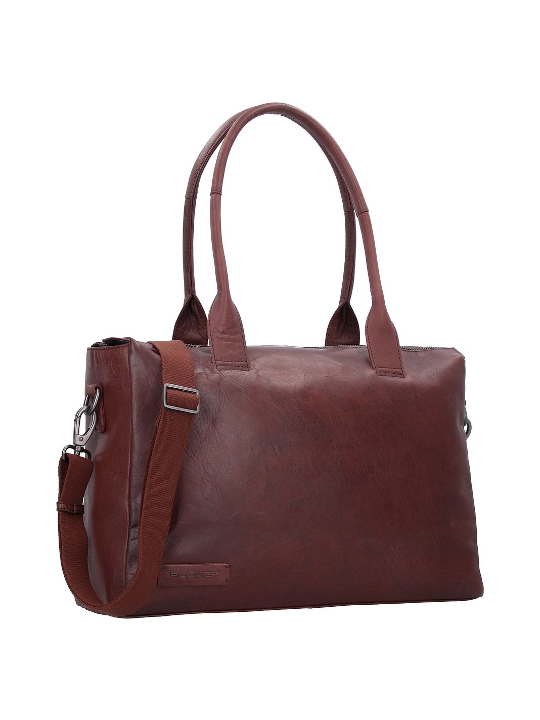 Plevier Rock Beryl Borsa a spalla Vera Pelle 40.5 cm Vano porta PC Plevier Rock Beryl Borsa a spalla Vera Pelle 40.5 cm Vano porta PC
