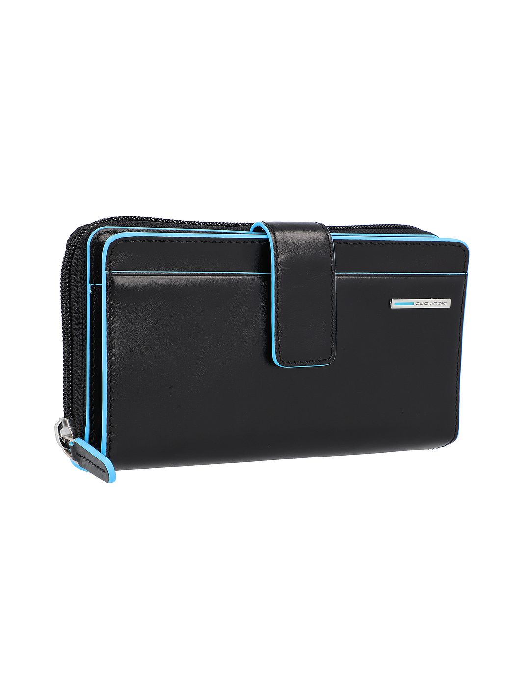 Piquadro Blue Square Portafoglio Protezione RFID Vera Pelle 17.5 cm Piquadro Blue Square Portafoglio Protezione RFID Vera Pelle 17.5 cm
